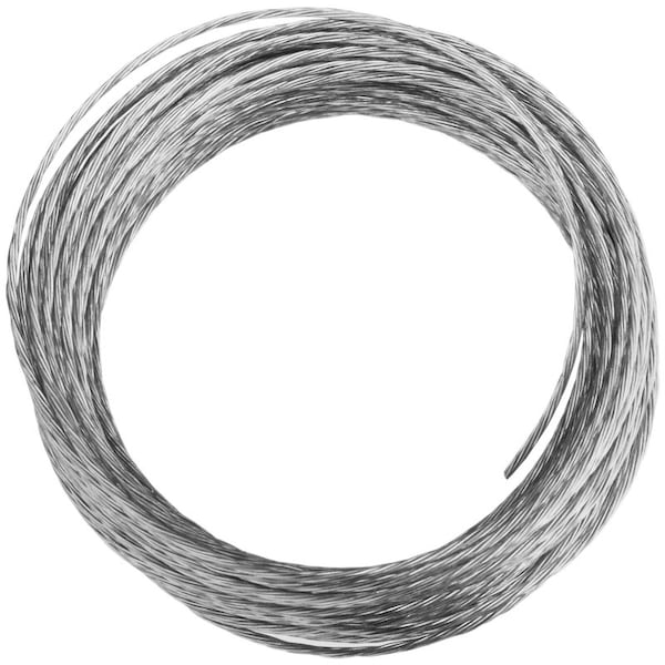 National Hardware National Hardware Galvanized Silver Braided Picture Wire 20 lb 1 pk N260-307 - main